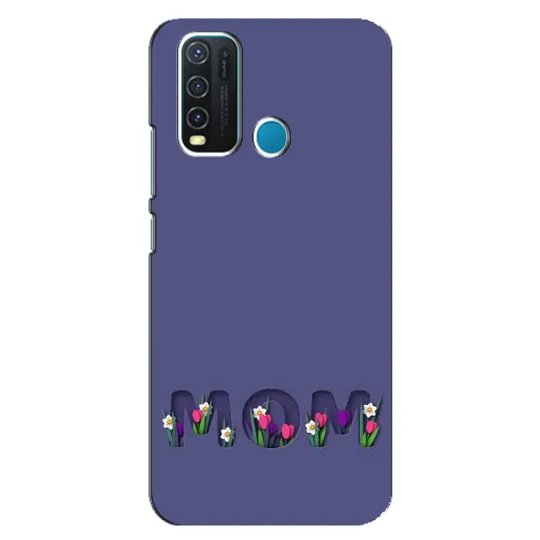 Чохол з принтом «Мама в квітах» для Vivo Y30