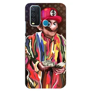 Бренднові Чохли для ViVO Y30 - (PREMIUMPrint) (Mario LV)