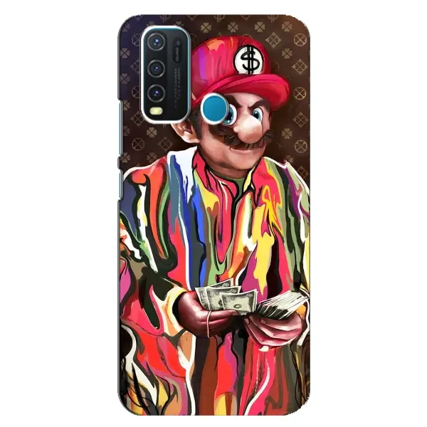 Чехол с принтом «Mario LV» для Vivo Y30