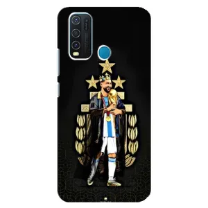Чехлы для ViVO Y30 (Leo чемпион) (AlphaPrint) (Месси Король)