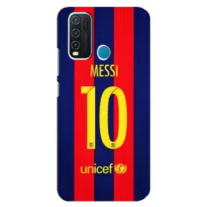 Чехлы Месси для ViVO Y30 (AlphaPrint) (Messi Barca 10)