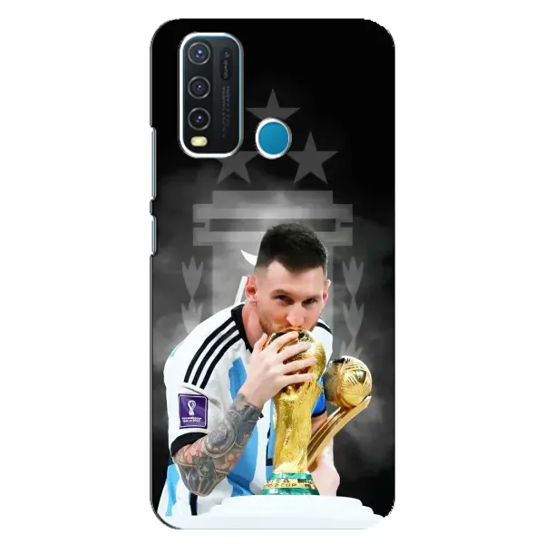 Чехол с принтом «Месси Чемпион» для Vivo Y30