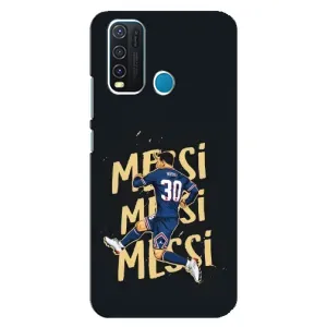 Чехлы для ViVO Y30 (Leo чемпион) (AlphaPrint) (Messi ПСЖ)