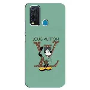 Чохли Луі Вітон для ViVO Y30 (AlphaPrint - LOUIS VUITTON) (Міккі Маус LV)