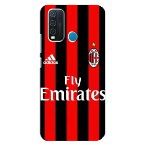Чехлы для ViVO Y30 (VPrint) - Футбольные клубы (Milan)
