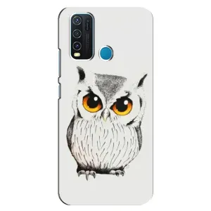 Чохол з пташками на ViVO Y30 (VPrint) (Мила Сова)