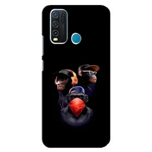 Чохол з Мавпами ViVO Y30 - (AlphaPrint) (Три мавпи)