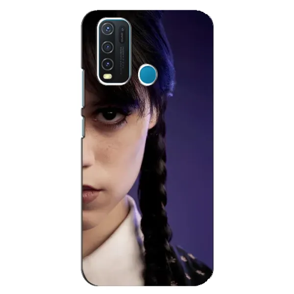 Чехол с принтом «Загадочный взгляд Уэнздей» для Vivo Y30