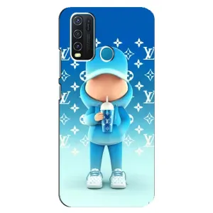 Круті Чохли Луі Віттон для ViVO Y30 (AlphaPrint) (Хлопець LV)