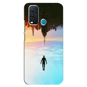 Чохол з людиною павуком для ViVO Y30 - (AlphaPrint) (Людина павук)