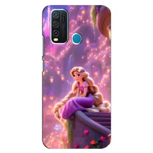 Чехол Рапунцель для ViVO Y30 (Рапунцель в замке)