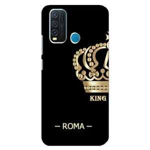 Чехлы для ViVO Y30 (VPrint) - Футбольные клубы (Roma)