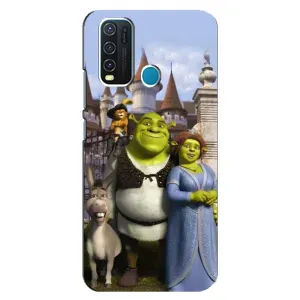 Чохол з мультфільмом Шрек на ViVO Y30