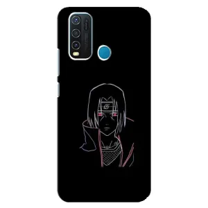 Чехол с принтом «силуэт Итачи» для Vivo Y30