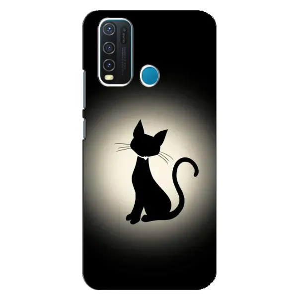 Чохол з принтом «Силует котика» для Vivo Y30 Чохол з принтом «Силует котика» для Vivo Y30