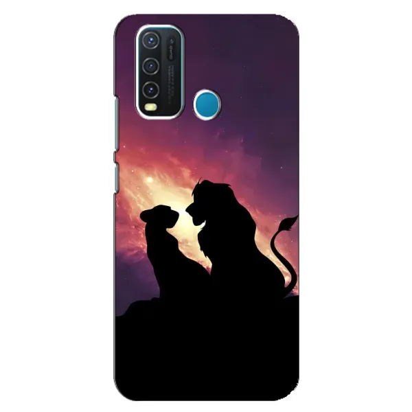 Чохол з принтом «Силует Сімба і Налу» для Vivo Y30