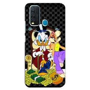 Чехли для ViVO Y30 - Скрудж МакДак Louis Vuitton (PREMIUMPrint) (Стильна Утка)