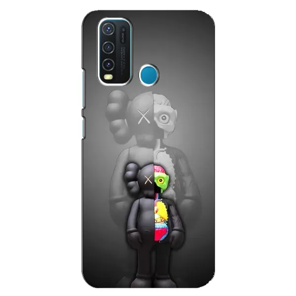 Чохол з принтом «Тіло Bearbrick» для Vivo Y30