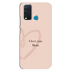 Чохол з принтом «Серце мамі» для Vivo Y30