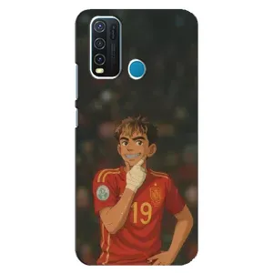 Чехол с футболистом Ламин Ямаль ViVO Y30 (Ямаль аниме)