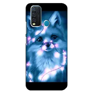 Чехлы с картинкой Лисички для ViVO Y30 (VPrint) (Яркая лисичка)