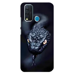 Чохол з картинкою 'Хижаки' для ViVO Y30 (Чорна змія)