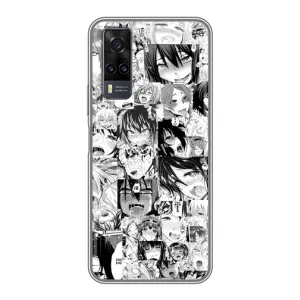Чехлы Персонажи Аниме Наруто для ViVO Y31 (AlphaPrint) (Ahegao manga)