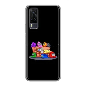 Чехол Амонг Ас для ViVO Y31 (AlphaPrint) (Амонг-ас)
