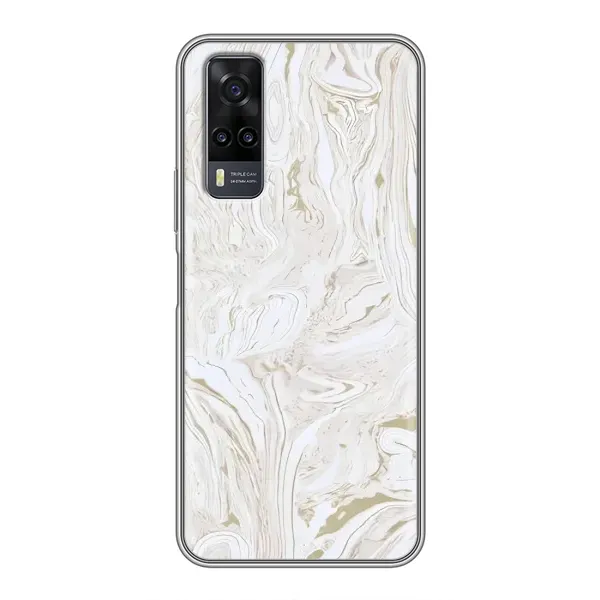 Чохол з принтом «Білий мрамор» для Vivo Y31 Чохол з принтом «Білий мрамор» для Vivo Y31