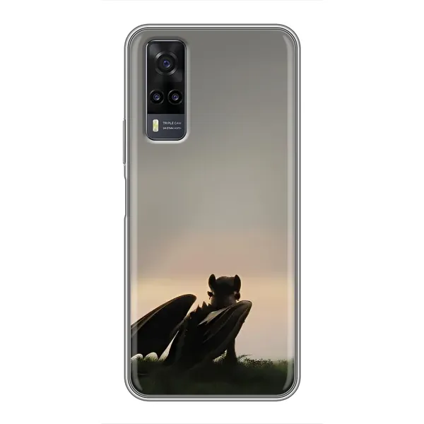 Чехол с принтом «Беззубик» для Vivo Y31