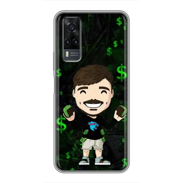 Чехол с принтом «Блогер Beast» для Vivo Y31