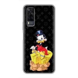 Чехлы для ViVO Y31 - Скрудж МакДак Louis Vuitton (PREMIUMPrint) (Богатство Макдака)