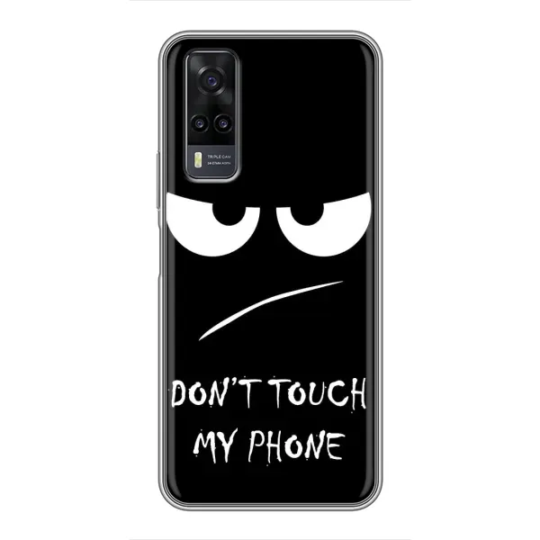 Чохол з принтом «Dont Touch» для Vivo Y31