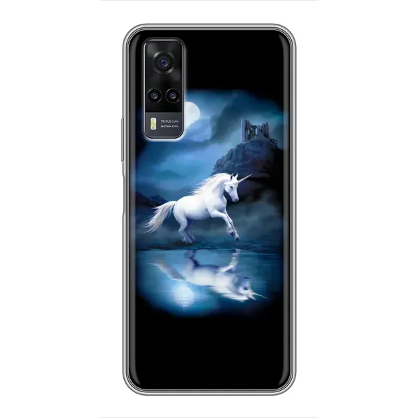 Чехол с принтом «Единорог» для Vivo Y31