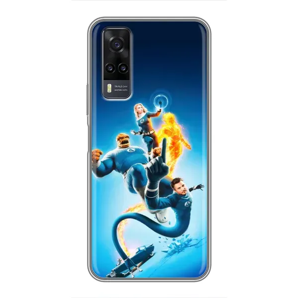 Чехол с принтом «Герои Фантастическая Четверка» для Vivo Y31 Чехол с принтом «Герои Фантастическая Четверка» для Vivo Y31
