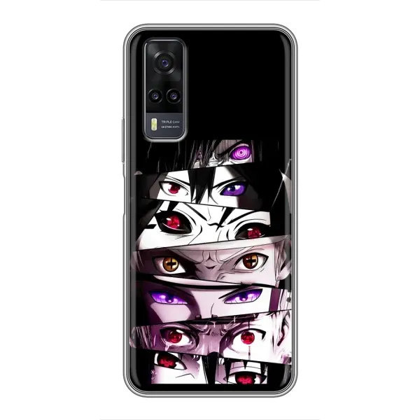 Чохол з принтом «Очі Anime» для Vivo Y31