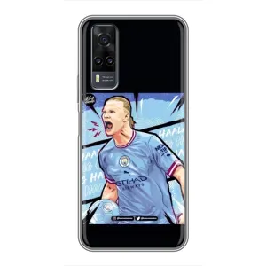 Чохли з футболістом Ерлінг Холанд для ViVO Y31 (AlphaPrint) (гол Ерлінг Холанд)