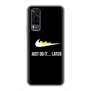 Чехол с Симпсонами для ViVO Y31 (VPrint) (Гомер Later)