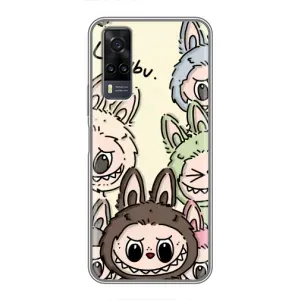 Чохол з Лабубу на ViVO Y31 (Золота мавпа Bored Ape)