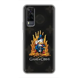 Чехлы для ViVO Y31 - Скрудж МакДак Louis Vuitton (PREMIUMPrint) (Король денег)