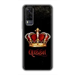 Чехол с Короной Виво у31 - (AlphaPrint) (Корона короля)