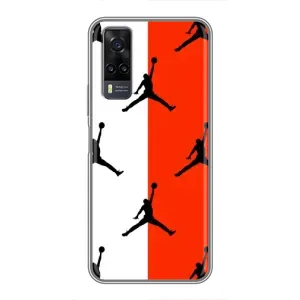 Чехлы для ViVO Y31 - с картинкой JORDAN (AlphaPrint) (Лого Джордан)