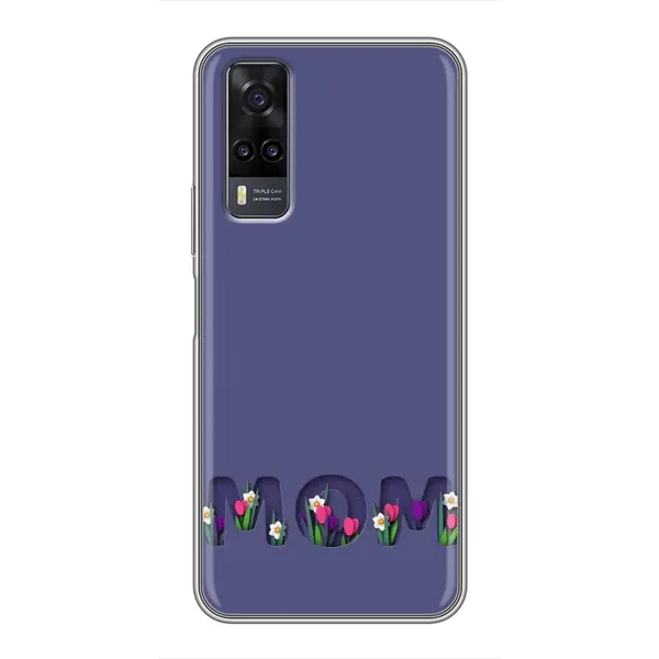 Чехол с принтом «Мама в цветах» для Vivo Y31