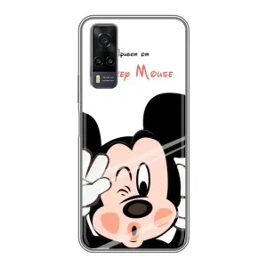 Эксклюзивный чехол для ViVO Y31 (AlphaPrint - Мультяшные) (Маус Микки)