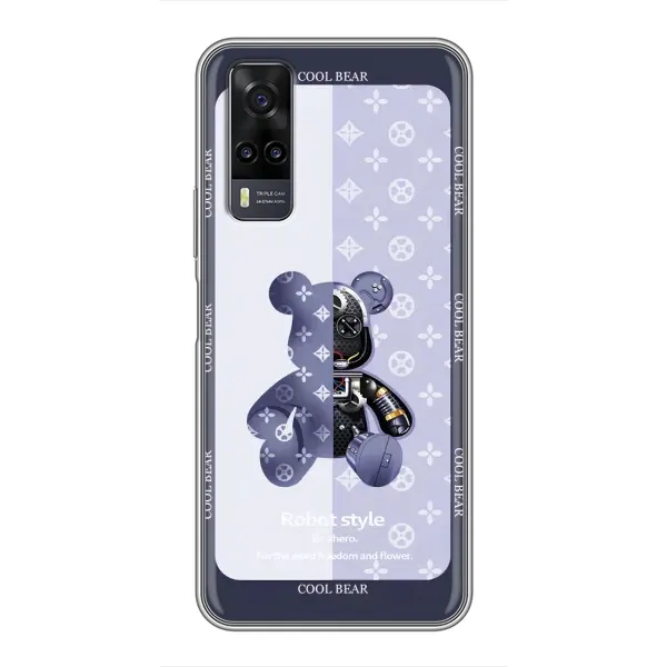 Чехол с принтом «Медвежонок LV» для Vivo Y31