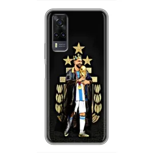 Чехлы для ViVO Y31 (Leo чемпион) (AlphaPrint) (Месси Король)