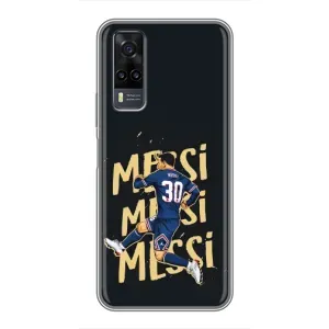 Чехлы для ViVO Y31 (Leo чемпион) (AlphaPrint) (Messi ПСЖ)