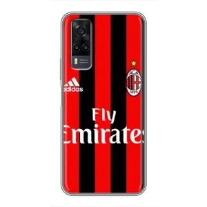 Чехлы для ViVO Y31 (VPrint) - Футбольные клубы (Milan)