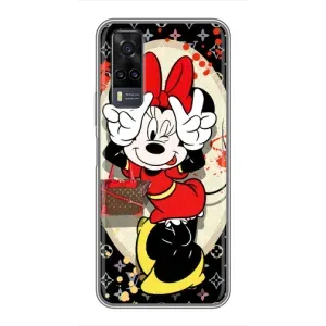 Чехол Disney Mouse ViVO Y31 (PREMIUMPrint) (Минни peace)