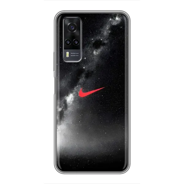 Чехол с принтом «Найк красный» для Vivo Y31